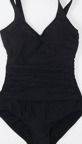 Boden Wrap Front Swimsuit Black Boden, Black 34564104