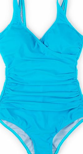 Boden Wrap Front Swimsuit Blue Boden, Blue 34564575