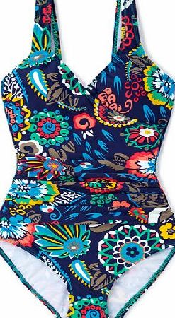 Boden Wrap Front Swimsuit, Tropical Floral 34668921
