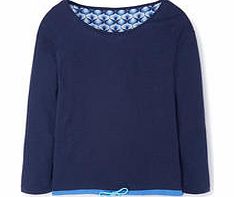 Boden Yoga Drawcord Top, Blue,Maroon 34595033