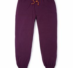 Boden Yoga Loose Trousers, Maroon 34594614