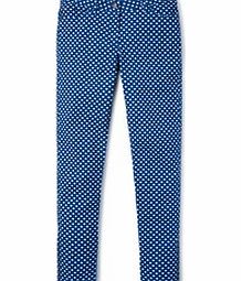 Boden Zip Ankle Skimmer Jeans, Dune,China Blue