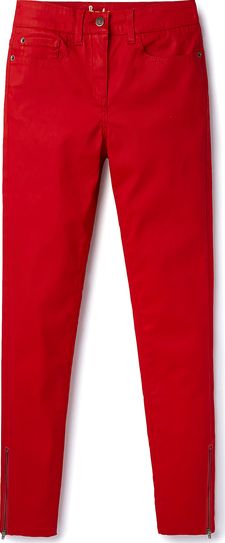 Boden Zip Ankle Skimmer Jeans Red Boden, Red 35026236