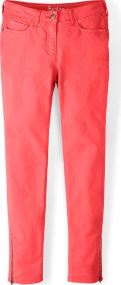Boden Zip Ankle Skimmer Jeans Soft Red Boden, Soft Red