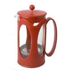 Kenya 1 Litre Coffee Maker in Red