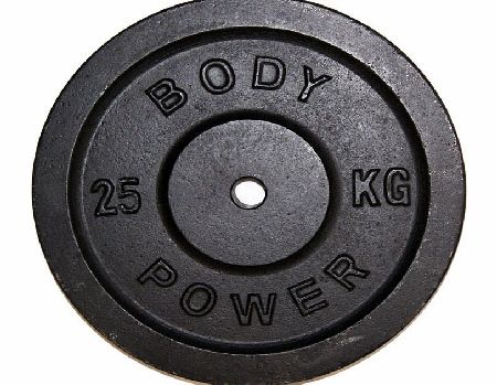Body Power Cast Iron STANDARD Discs 25kg (x2)