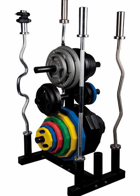 Body Power Olympic Bar/Weight Rack