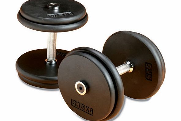 Body Power Pro-style Dumbbells Set D: 2.5-45kg