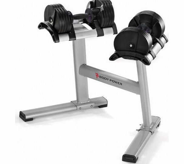 Revolution Adjustable Dumbbells  Stand