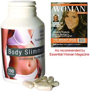 Body Slimmer Dietary Herbal Supplement - 1 Month Supply (150 Capsules)
