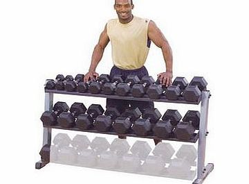 Body-Solid 62 Wide 2 Tier Dumbbell Rack