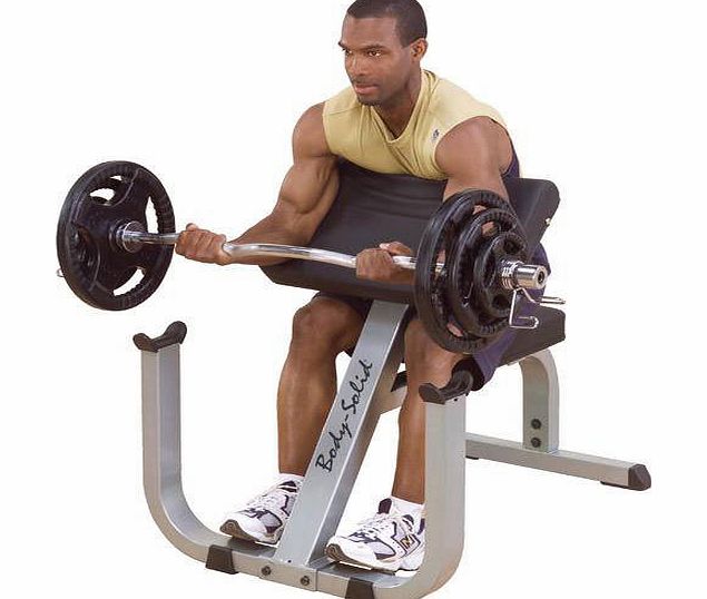 Body-Solid Commercial Preacher Curl Bench