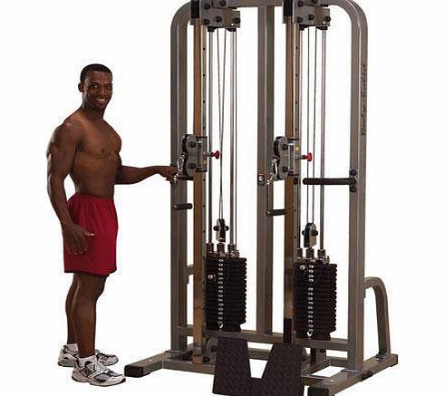 Body-Solid Dual Cable Column System (2 x 160lb Stacks)