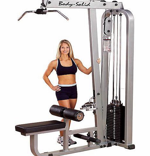Body-Solid Pro-Club Line Lat Machine/Mid Row (210lb Stack)