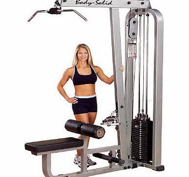 Body-Solid Pro-Club Line Lat Machine/Mid Row (310lb Stack)
