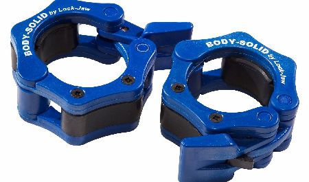 Body-Solid Pro-Style Lock Jaw Olympic Collars Pair