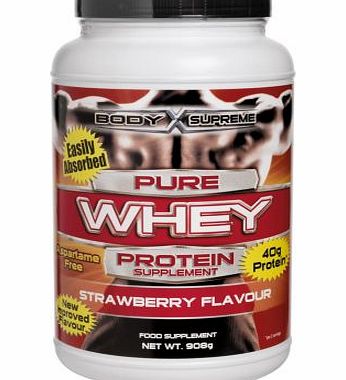 Body Supreme 908g Pure Whey Protein Shake -