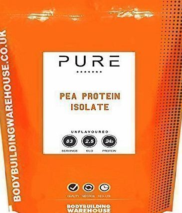 Bodybuilding Warehouse Pure Pea Protein Isolate Powder / 250g