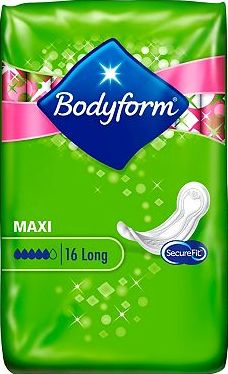 Bodyform, 2041[^]10001568 Maxi Towels Long x16 10001568