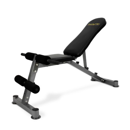 Bodymax CF324 Adjustable Weight Bench - Flat Incline Decline bench and Ab board