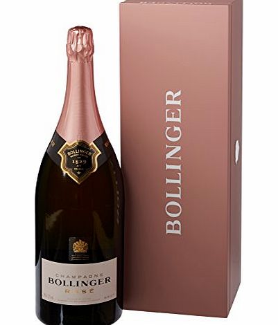 Rose Non Vintage Jeroboam Champagne in Wooden Gift Box 300 cl