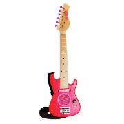 Real Mini Electric Guitar Pink