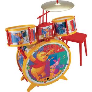 Bontempi Winnie The Pooh 4 Piece Jazz Drum Set