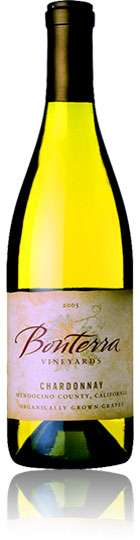 bonterra vineyards Chardonnay 2005 /2006 Mendocino (75cl)