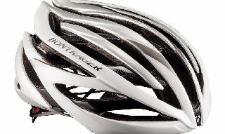 Bontrager Velocis Helmet White and titanium