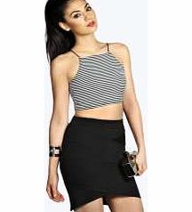 boohoo Bandage Skirt - black azz14213