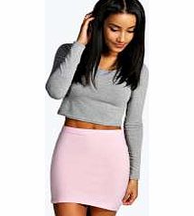 boohoo Bodycon Mini Skirt - pink azz08370