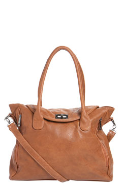 Leah Front Clasp Fastening Shopper Female