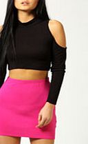 boohoo Mini Bodycon Jersey Skirt - pink azz54382