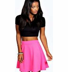 boohoo Roseanna Colour Pop Skater Skirt - pink azz34745