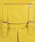 boohoo Zip Detail Rucksack - yellow azz08271