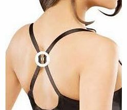 Set of 6 PCS PUSH UP Cleavage Control Bra Clip As On TV white