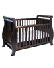 Sleigh 3 in 1 Cot Bed Walnut