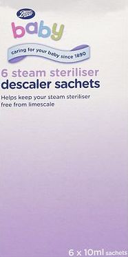 Boots Baby, 2041[^]10029774 Boots 10ml Steam Steriliser Descaler - 6 Pack