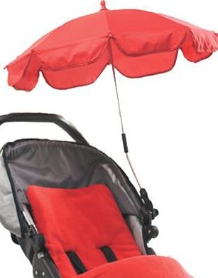 Boots Baby, 2041[^]10081515 Boots Essentials Pushchair Parasol - Red 10081515