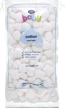 Boots Baby, 2041[^]10087691 Cotton Wool Balls - 1 x 200 Pack