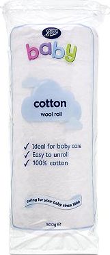 Boots Baby, 2041[^]10087771 Cotton Wool Rolls - 1 x 500g Pack