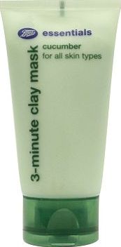 Boots Essentials, 2041[^]10085501 Cucumber 3 Minute Clay Mask