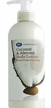 Ingredients Coconut  Almond Body Lotion