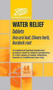 Boots Pharmaceuticals, 2041[^]10017608 Boots Alternative Water Relief (60 Tablets)