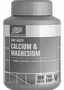 Boots Calcium & Magnesium (180 Tablets) 10114378