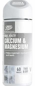 Boots Calcium & Magnesium (60 Tablets) 10114356