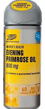Boots Pharmaceuticals Boots Evening Primrose Oil 1000 mg 60 Capsules