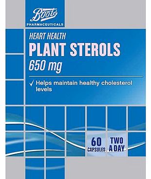 Boots Pharmaceuticals Boots Heart Health Plant Sterols - 60 Capsules