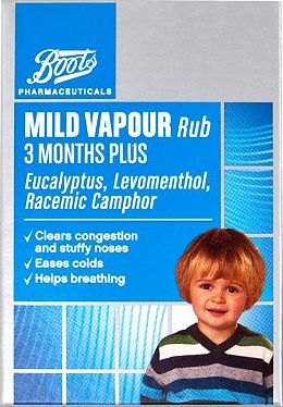 Boots Pharmaceuticals, 2041[^]10022091 Mild Vapour Rub 3 Months