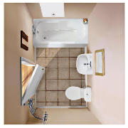 Bordeaux Compact Standard Bathroom Suite